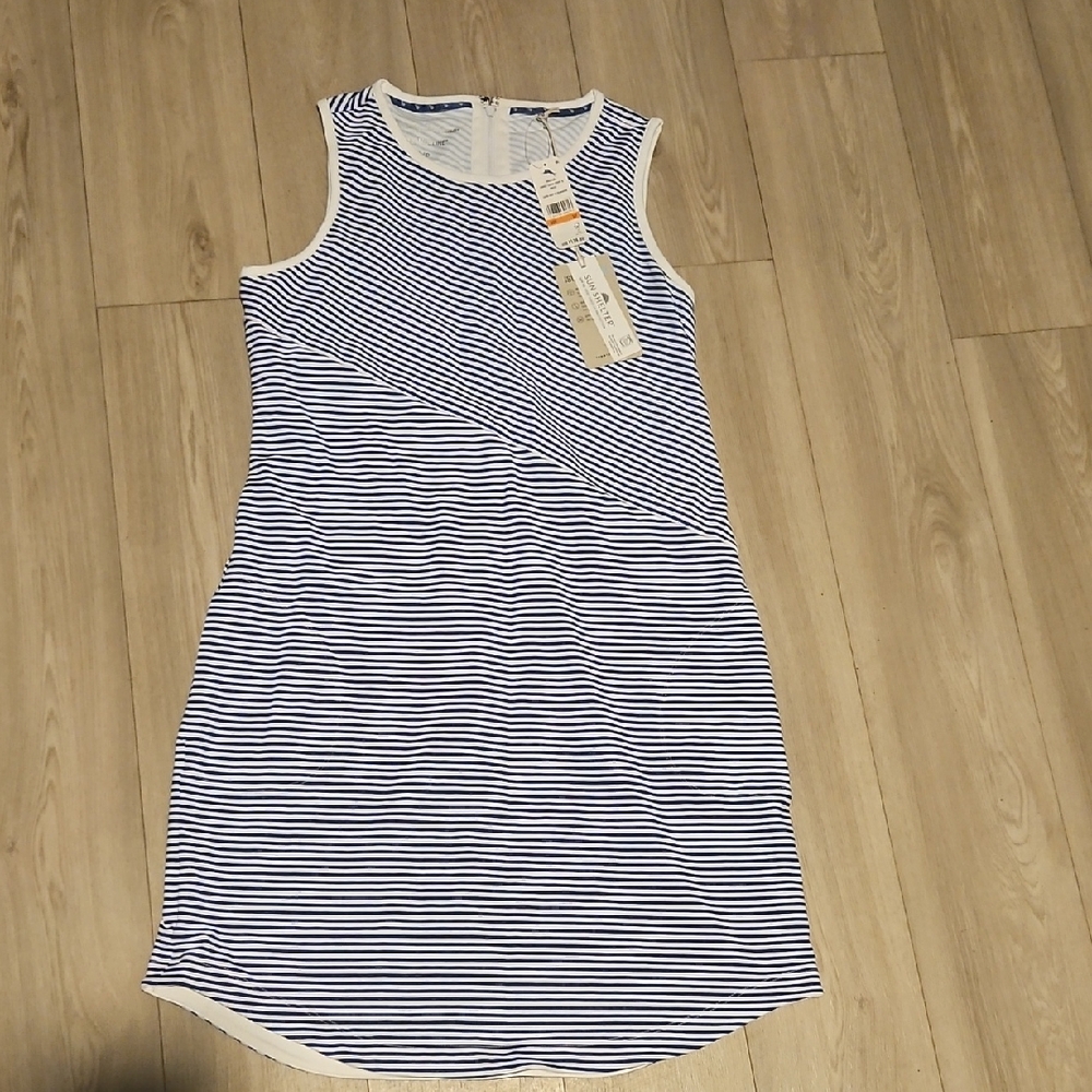 Striped Sleeveless Dress